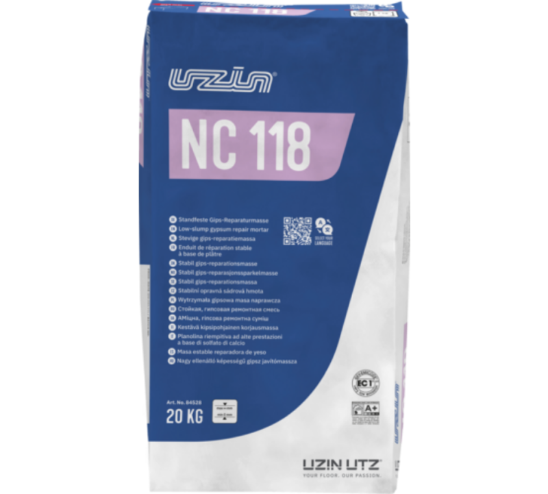 UZIN NC 118 Standfeste Gips-Reparaturmasse - 20 kg