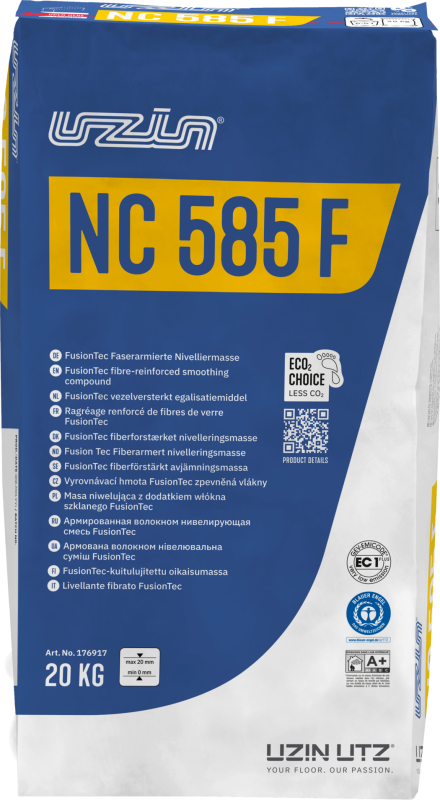 Uzin NC 585 F | Fusiontec Faserarmierte Nivelliermasse - 20 KG