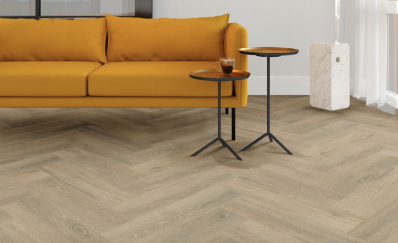 vivafloors Designbelag - Serie 8300 - Fischgrät 8360 - Klickvariante