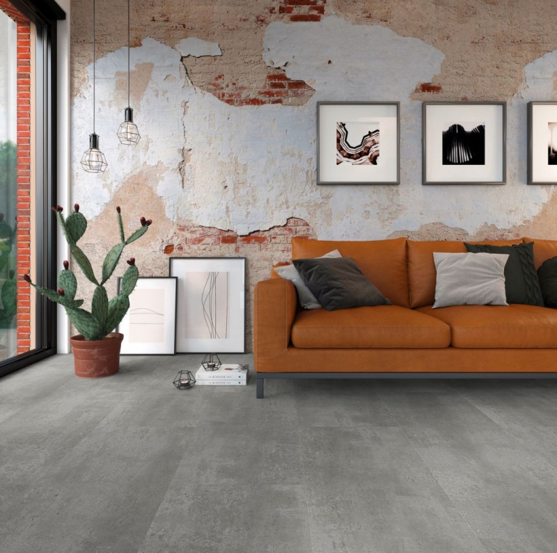 vivafloors Designbelag - Serie 1700 - Fliese 1710 - Klickvariante