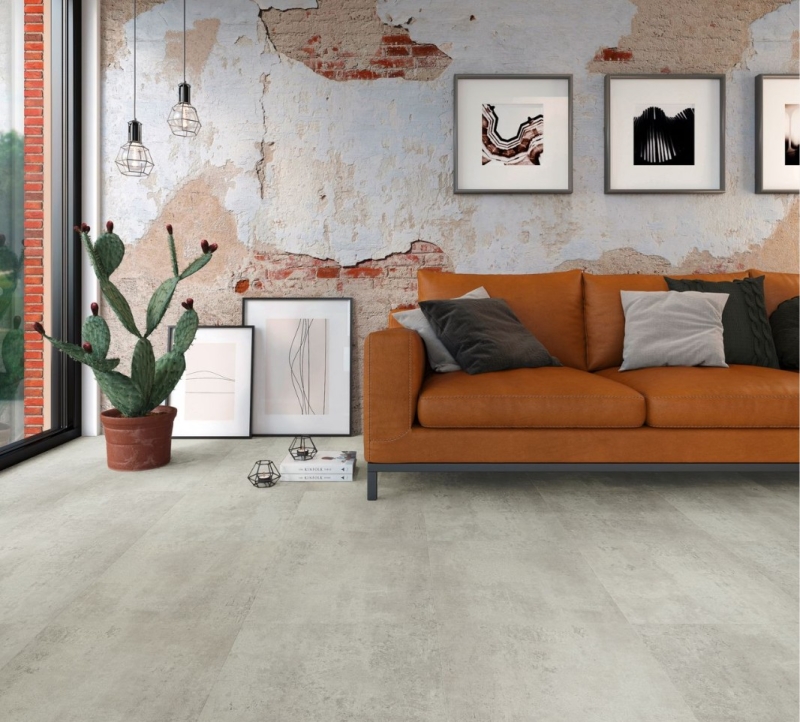 vivafloors Designbelag - Serie 1700 - Fliese 1720 - Klickvariante