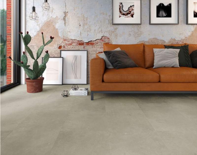 vivafloors Designbelag - Serie 1800 - Fliese 1830 - Klickvariante