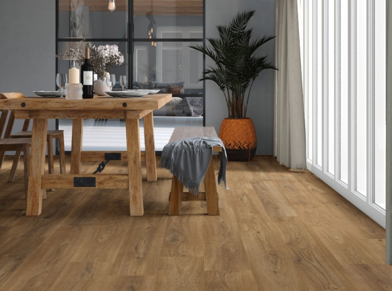 vivafloors Designbelag - Serie 3500 - Eiche 3540 - Klickvariante