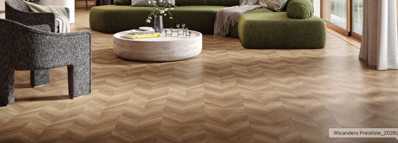 Wicanders | wood herringbone | Legacy Smoke Oak | 80004758