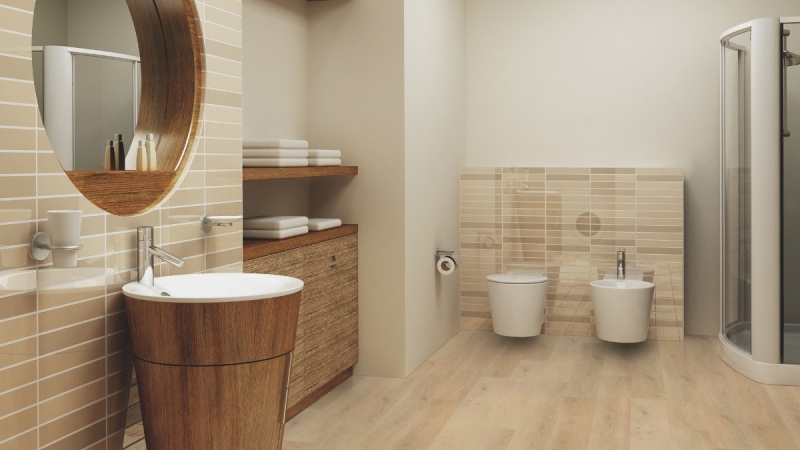 wineo 400 Multi-Layer wood L - MLD281WL Plain Oak Beige