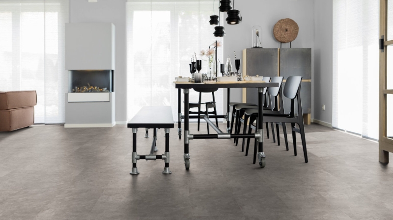 wineo 400 Rigid SPC stone L - RLC303SL Industrial Concrete Grey