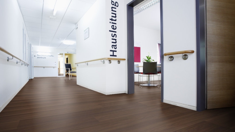 wineo 800 wood XL - MLD840WXL Bergamo Walnut Dark