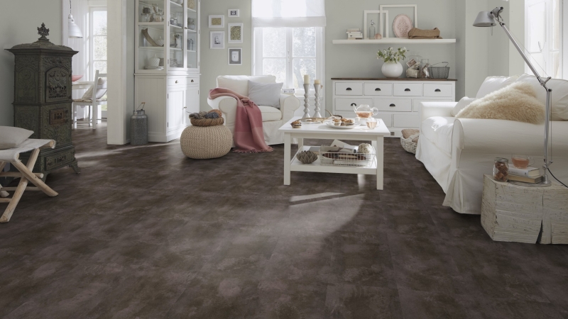 Wineo Purline Bioboden wineo 1000 stone - Multi-Layer L Urban Concrete Dark