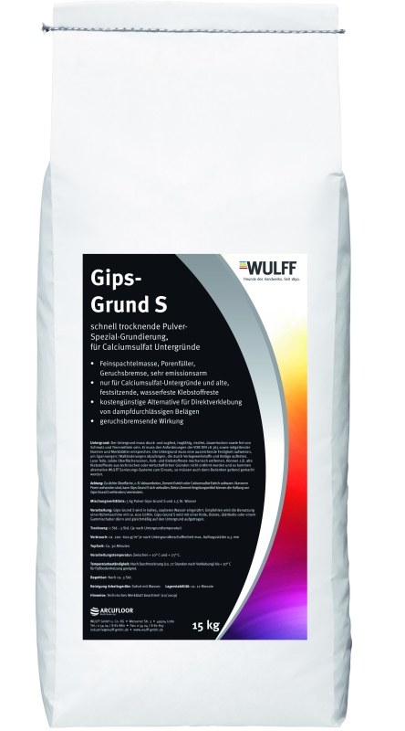 WULFF - Gips-Grund S - Pulver-Spezial-Grundierung